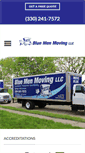 Mobile Screenshot of bluemenmoving.com
